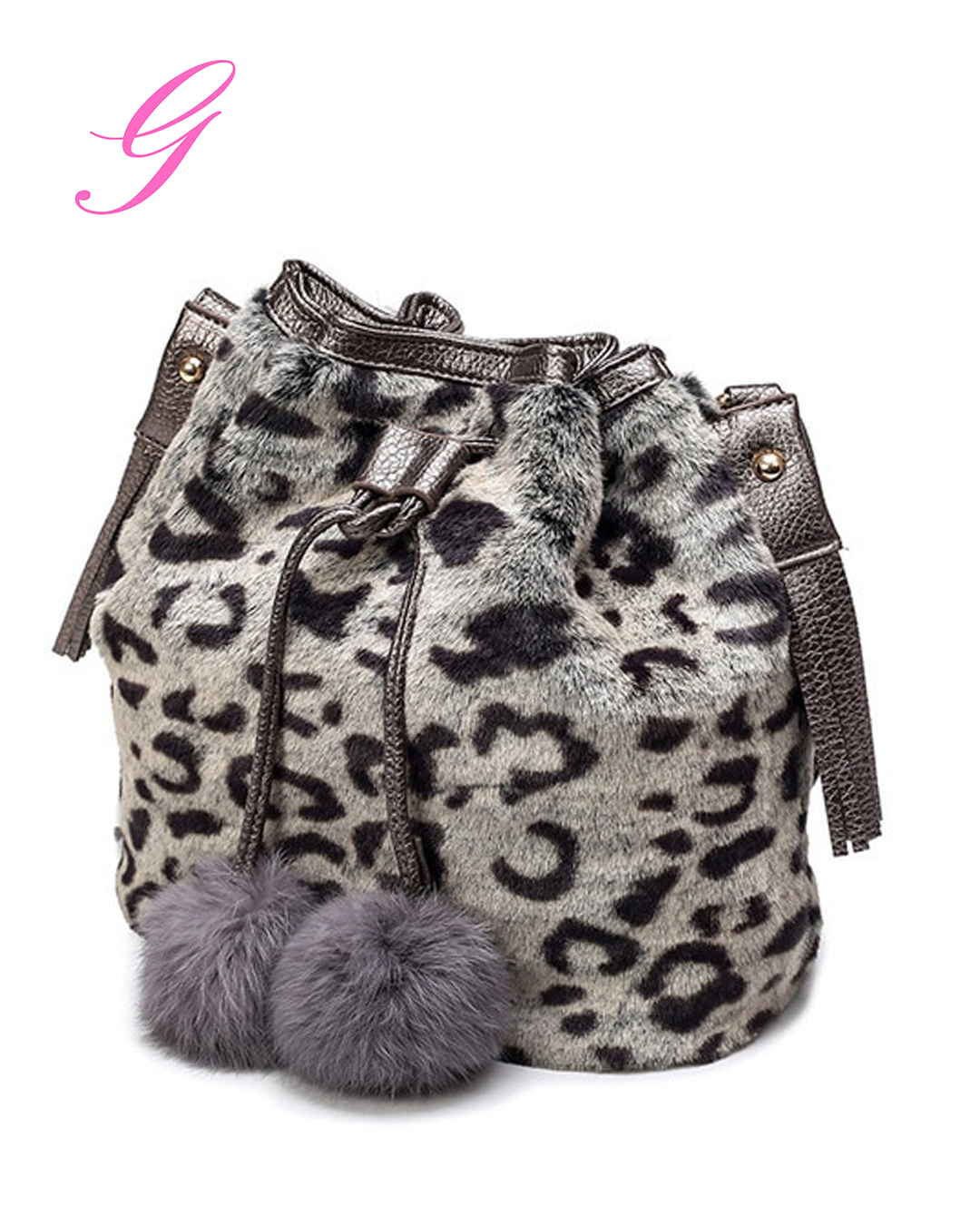 Fashion ladies plush bags