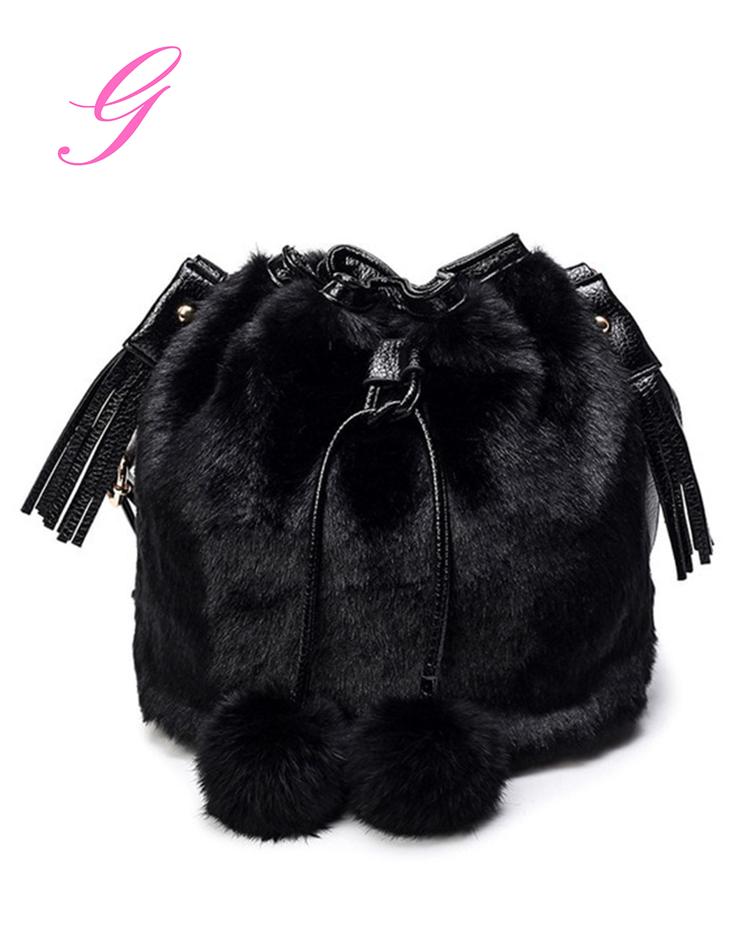 Fashion ladies plush bags