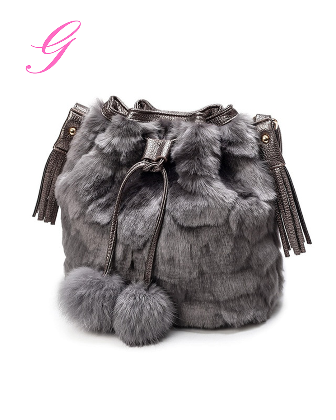 Fashion ladies plush bags